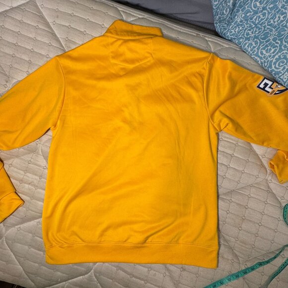 Nashville Predators 2th Year 1/4 Zip Yellow Logo Pullover ... - Picture 11 of 11